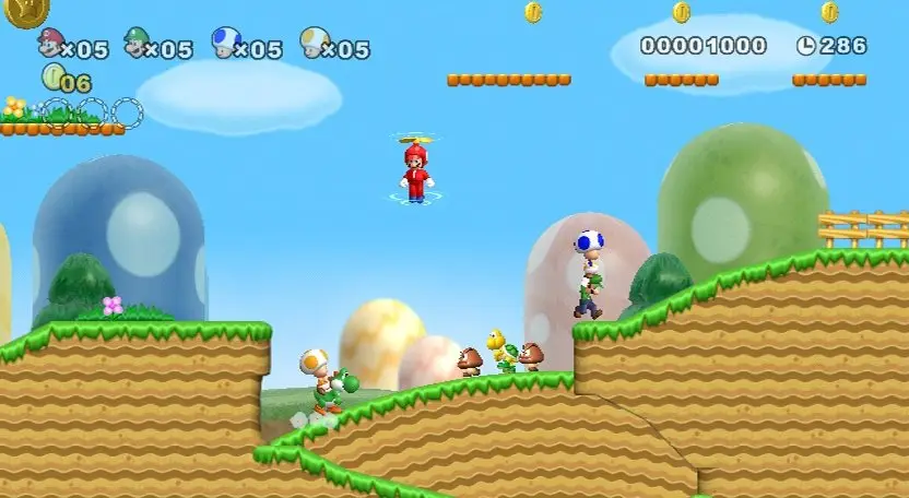New Super Mario Bros. Wii Curiosidades Super Mario