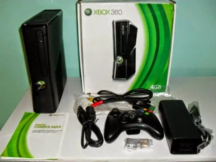 Xbox 360 Slim Na Caixa Esta Desbloqueado LT3 0 1controle 20131116145831