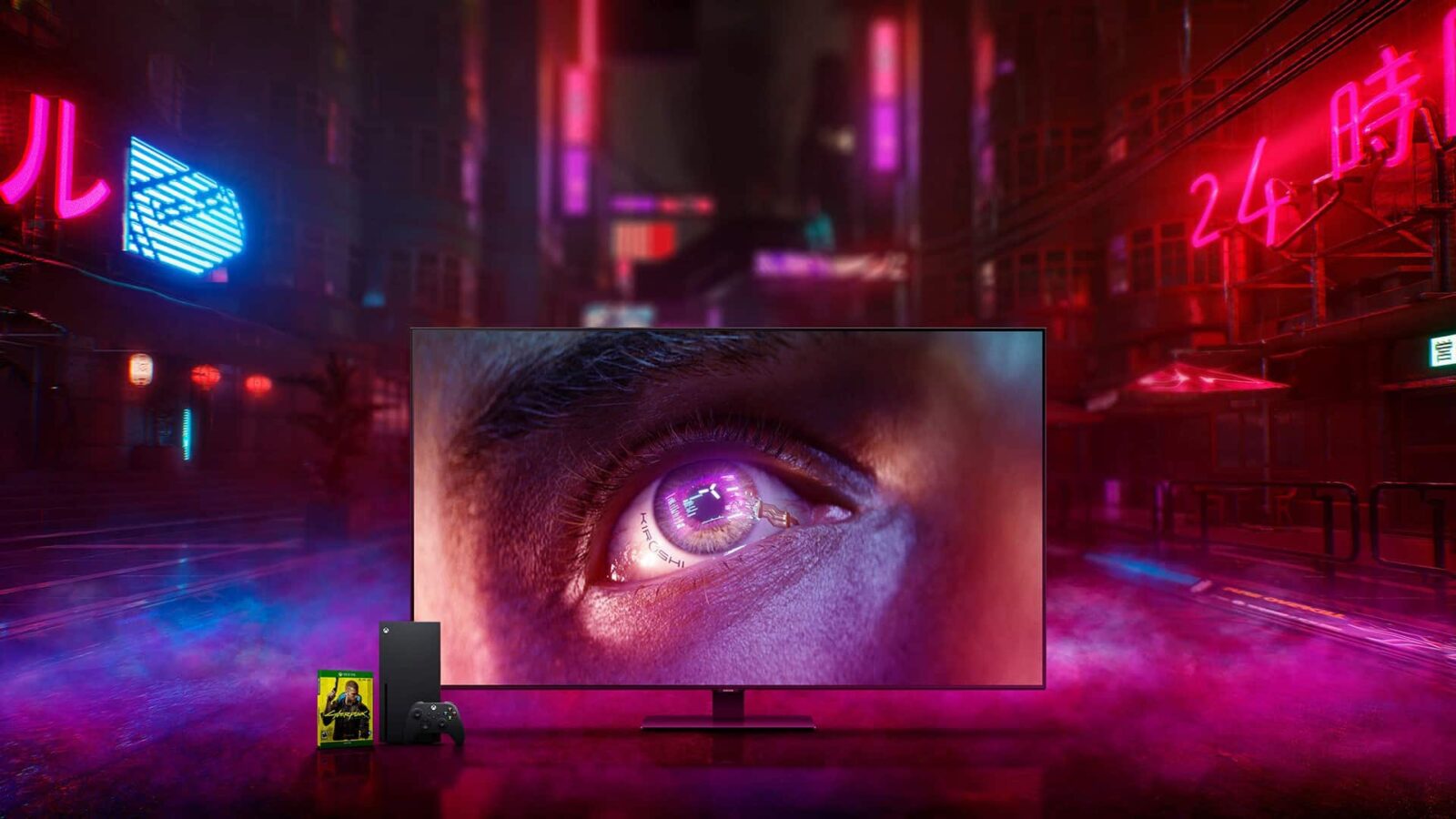 cyberpunk 2077 tv qled samsung xbox series x (1) Como configurar Xbox series