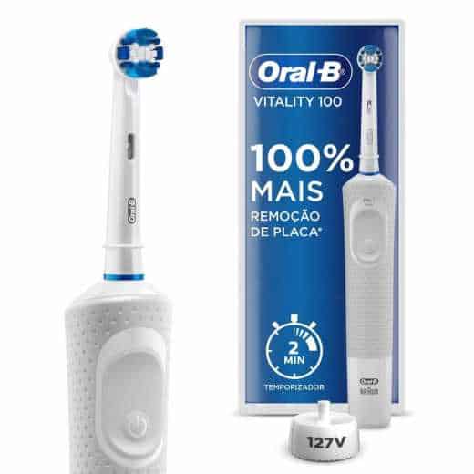 escova eletrica oral b vitality precision clean 127v 1 unidade 1 