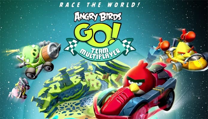 Melhores jogos de corrida para android angry birds go