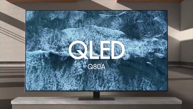 melhor tv para games Q80A Samsung